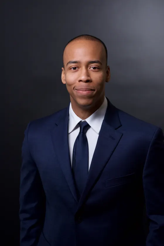 Executive headshot — iRolls studio standard