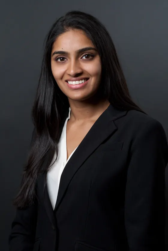 Business headshot of a woman photographed at the iRolls Times Square studio